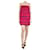 Chanel Robe rose sans manches à franges - taille UK 8 Soie  ref.1166296