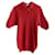 Chanel Kleider Rot Baumwolle  ref.1166324