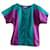 Dior Tops Purple Light green Cotton  ref.1166349