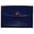 Hermès Rio Blau Leder  ref.1166494