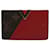 Louis Vuitton Porte carte Reißverschluss Rot Leder  ref.1166503