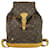 Louis Vuitton Montsouris MM Brown Cloth  ref.1166582