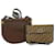Christian Dior Trotter Canvas Shoulder Bag Leather 2Set Beige Brown Auth bs10158  ref.1166699