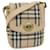 BURBERRY Nova Check Shoulder Bag PVC Leather Beige Auth 60497  ref.1166709