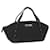 Christian Dior Trotter Canvas Hand Bag Black Auth hk965  ref.1166722