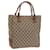 GUCCI GG Canvas Bamboo Tote Bag Beige 112530 auth 60520  ref.1166723