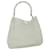 GUCCI Mesh Bamboo Shoulder Bag Leather White 001 5577 3444 Auth bs10346  ref.1166730
