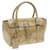 FENDI Hand Bag Leather Gold Tone Auth bs10423  ref.1166744
