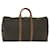 Louis Vuitton Keepall 55 Brown Cloth  ref.1167022