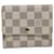 Louis Vuitton Porte-monnaie White Cloth  ref.1167045