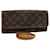 Louis Vuitton Pochette twin Brown Cloth  ref.1167202