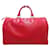 Louis Vuitton Speedy Roja Cuero  ref.1167301