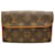 Louis Vuitton Florentine Brown Cloth  ref.1167514
