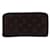 Louis Vuitton Zippy Wallet Toile Marron  ref.1167568