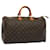 Louis Vuitton Speedy 40 Brown Cloth  ref.1167589