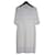 robe Oscar de la Renta Soie Coton Blanc  ref.1167887
