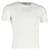 Versace Camiseta lisa com gola redonda em algodão branco  ref.1167988