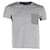 Alexander McQueen T-shirt à poche tête de mort en coton gris  ref.1168064