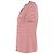 T-shirt Louis Vuitton a righe con scollo a V in cotone rosso - vista 2