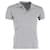 Dolce & Gabbana Kurzarm-Poloshirt aus grauer Baumwolle  ref.1168079