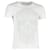Alexander McQueen T-Shirt mit Totenkopf-Print aus weißer Baumwolle  ref.1168080