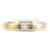 & Other Stories 18K & Platinum Diamond Ring Golden Metal Gold  ref.1168099