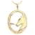 & Other Stories 18K Cameo Horse Necklace Golden Metal Gold  ref.1168127
