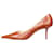 Jimmy Choo Brown snake print pointed toe heels - size EU 41 Leather  ref.1168165
