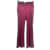 DMN  Trousers T.fr 36 polyester Dark red  ref.1168194