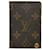 Louis Vuitton Brown-Monogramm Porte-Cartes Credit Pression Braun Leinwand  ref.1168247