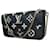 Louis Vuitton Pochette Félicie Negro Beige Cuero  ref.1168395