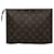 Louis Vuitton Pochette Brown Cloth  ref.1168425