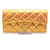 Chanel Matelassé Golden Leder  ref.1168460