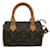 Louis Vuitton Mini Speedy Brown Cloth  ref.1168586