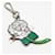 Prada Bag charms Green Leather  ref.1168628