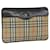 Autre Marque Burberrys Nova Check Pochette Nylon Beige Auth hk958  ref.1168683