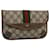 GUCCI GG Supreme Web Sherry Line Pouch Beige Red Green 89 01 021 Auth am5317  ref.1168760