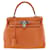Hermès hermes kelly 28 Orange Leather  ref.1168894