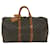 Louis Vuitton Keepall 50 Brown Cloth  ref.1168939