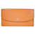 Louis Vuitton Emilie Orange Leather  ref.1169165