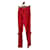 Calça BOTTEGA VENETA T.fr 36 Algodão Vermelho  ref.1169284