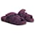Hermès HERMES  Sandals EU 37 Fur Purple  ref.1169308