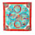 Hermès Red Hermes Circus Silk Scarf Scarves  ref.1169338