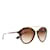 Brown Prada Round Tinted Sunglasses  ref.1169366