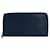 Louis Vuitton Zippy Wallet Cuir Bleu  ref.1169599