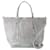 Cabas S Shopper Bag - Vanessa Bruno - Linen - Grey Blue  ref.1169693