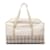 Burberry Sac de transport pour tapis de bébé Nova Check LHF350144b Coton Blanc  ref.1169762