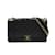 Chanel CC Mademoiselle Flap Bag aus gestepptem Leder A93084 Schwarz Lammfell  ref.1169811