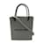 Balenciaga Einkaufstasche aus Leder mit XXS-Logo 555140 Grau Kalbähnliches Kalb  ref.1169822