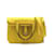 Hermès Clemence Halzan 25 Yellow Leather  ref.1169834